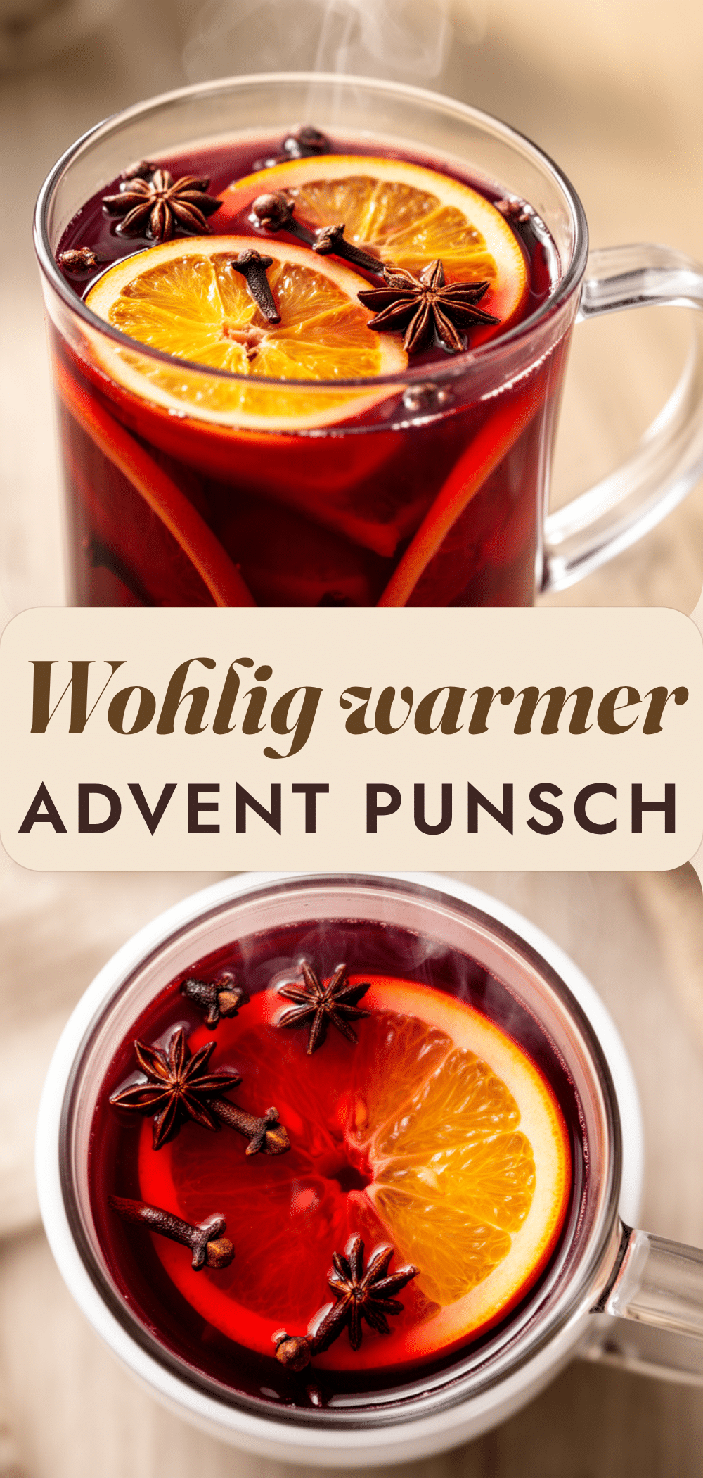 Advent Punsch mit Orange und Nelken: Der Beste Cozy Winter Drink 5 Advent Punsch mit Orange und Nelken recipe