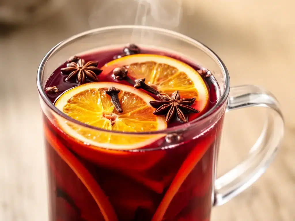 Advent Punsch mit Orange und Nelken - featured image