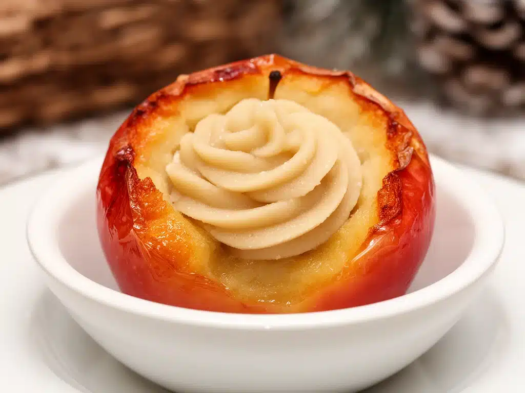 Advents Bratäpfel mit Marzipanfüllung - featured image