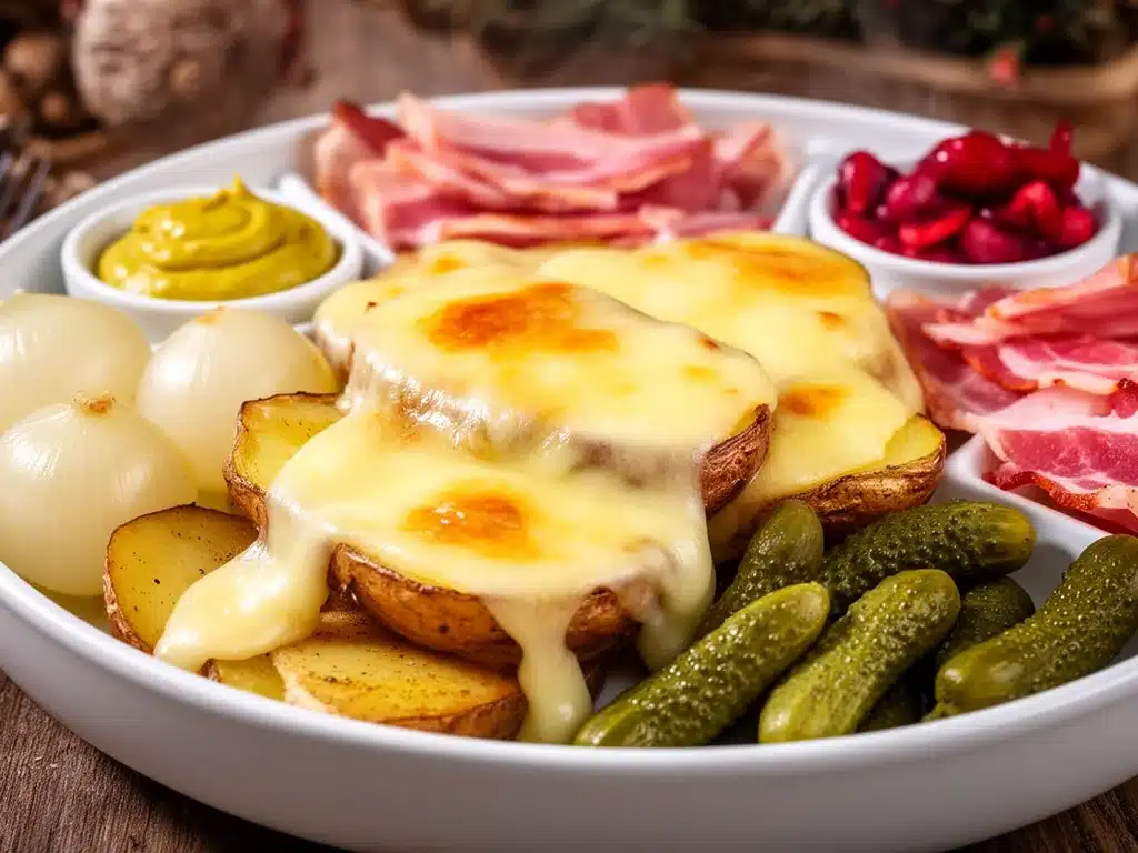Advents-Raclette mit Knusper-Beilagen - featured image