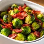 Airfryer Rosenkohl mit Speck - featured image