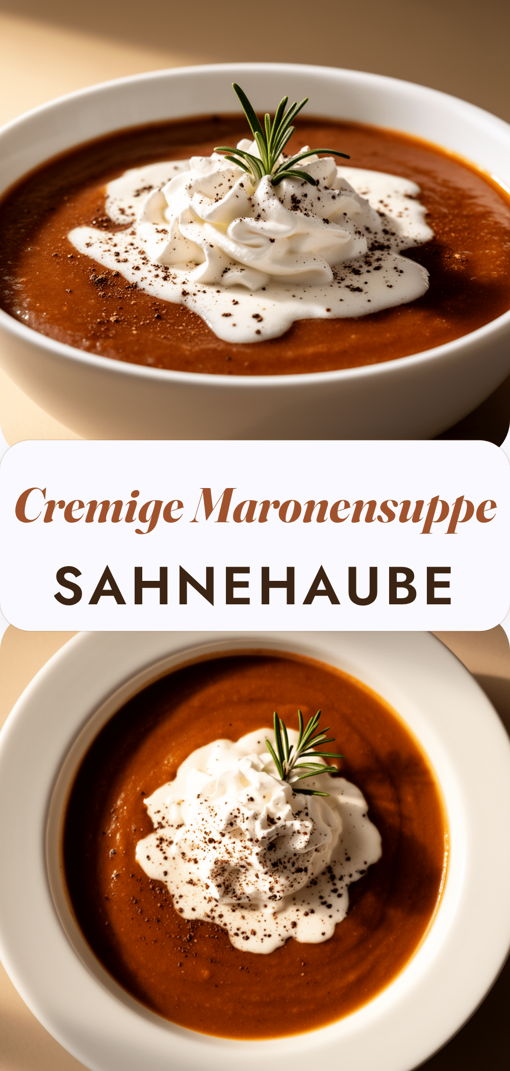 Cremige Maronensuppe: Die 5 besten Rezepte für den Winter 5 cremige Maronensuppe recipe