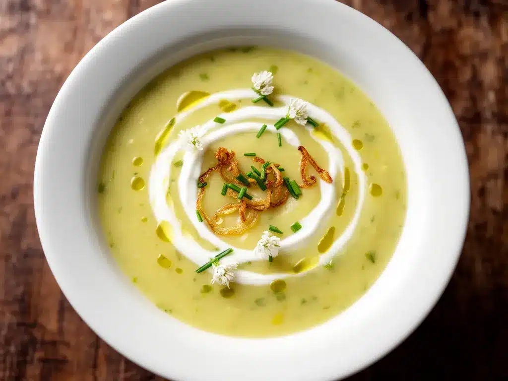 Cremige Slow Cooker Kartoffelsuppe mit Lauch: 5 einfache Schritte 4 Cremige Slow Cooker Kartoffelsuppe mit Lauch preparation steps