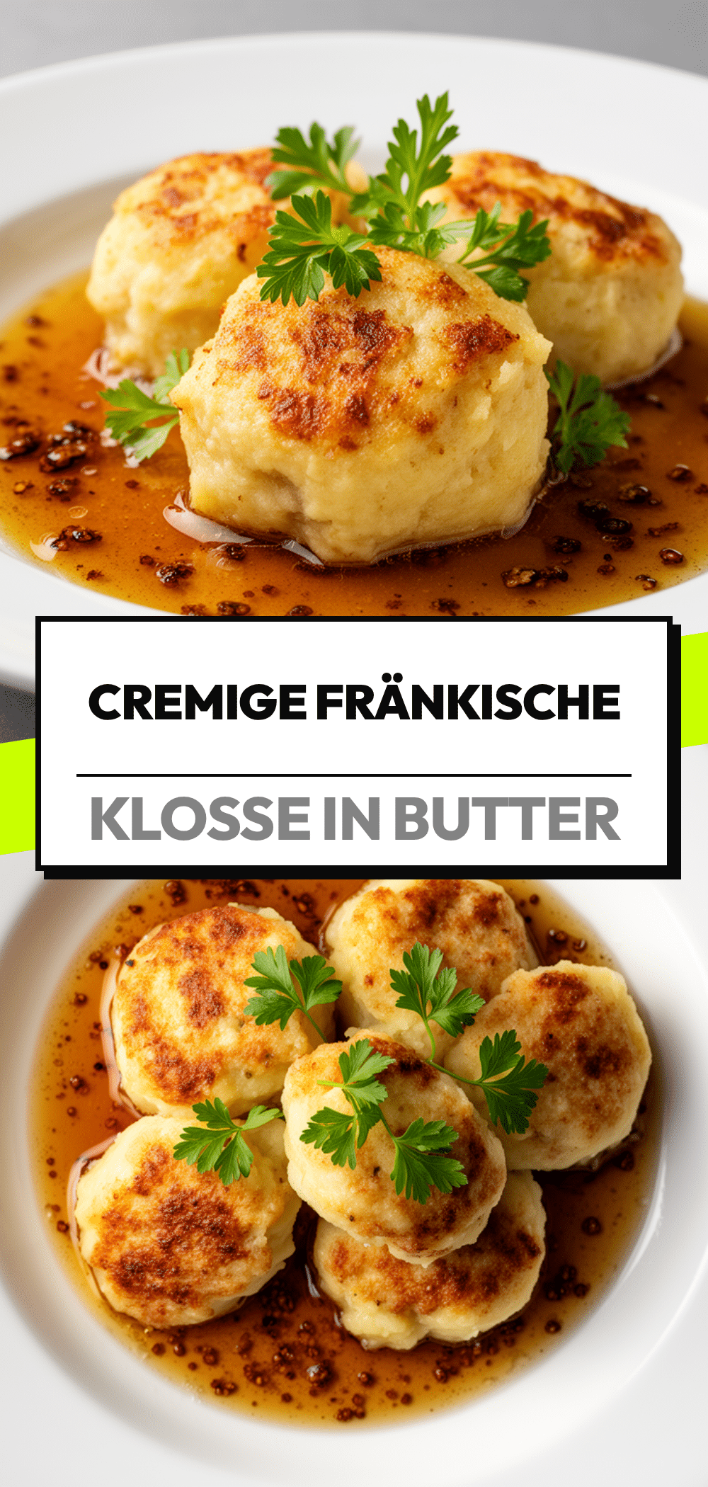 Fränkische Klöße mit brauner Butter: Das beste Rezept 5 Fränkische Klöße mit brauner Butter recipe
