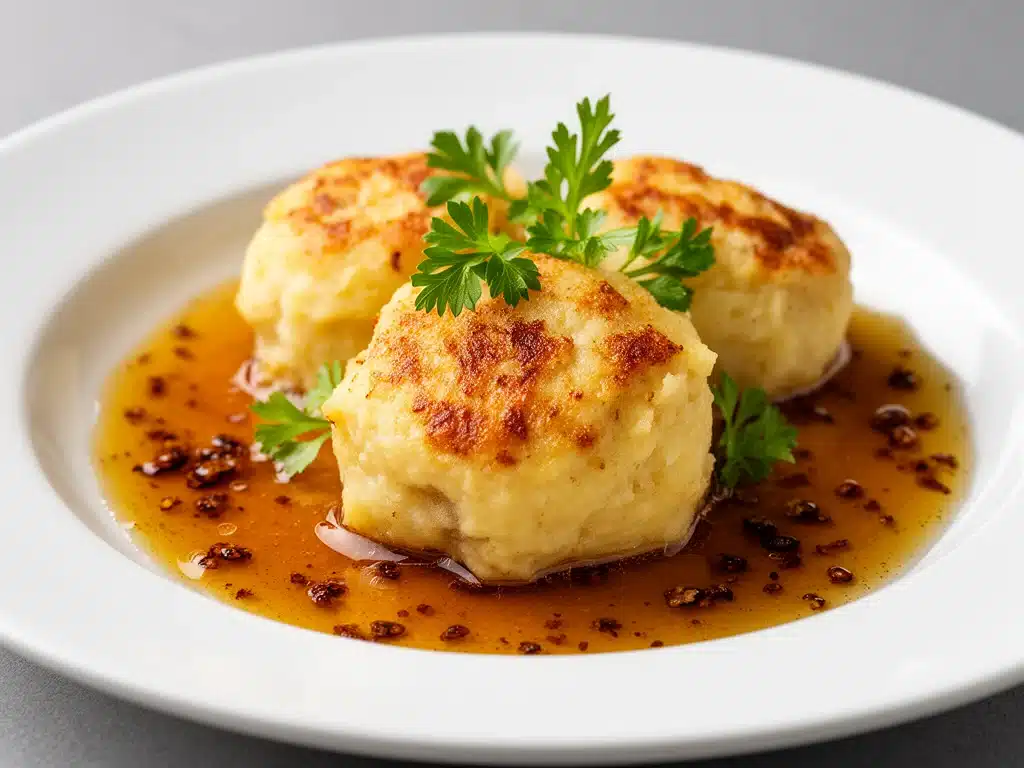 Fränkische Klöße mit brauner Butter - featured image