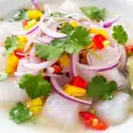 Frisches Peruanisches Ceviche mit Limette - featured image