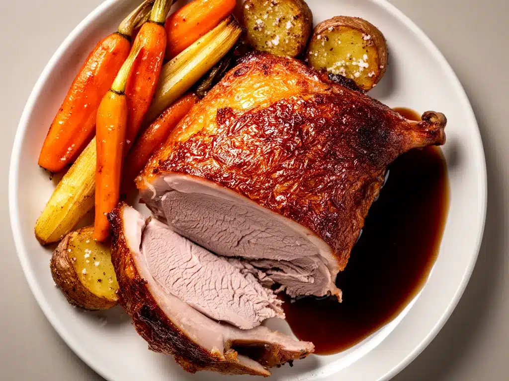 Extra knuspriger Gänsebraten: Die beste goldene Kruste 4 Gänsebraten preparation steps
