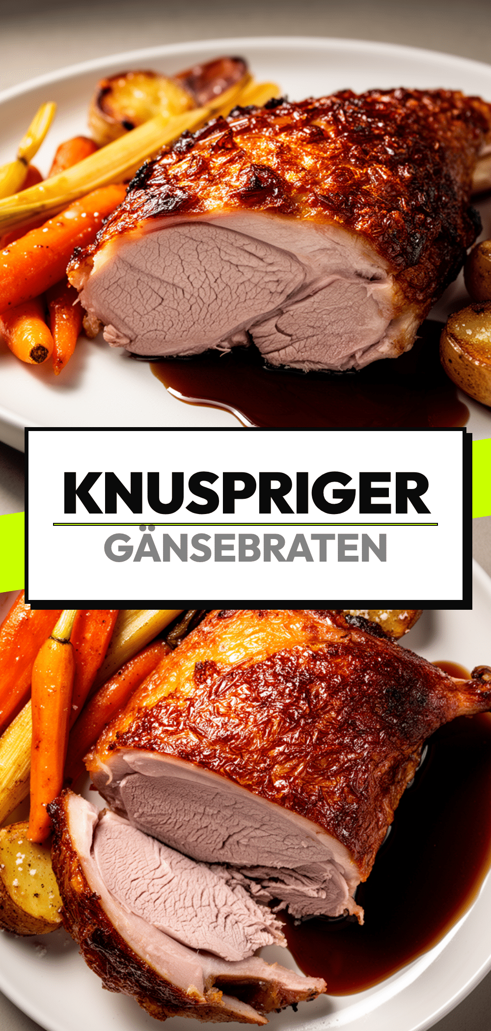 Extra knuspriger Gänsebraten: Die beste goldene Kruste 5 Gänsebraten recipe