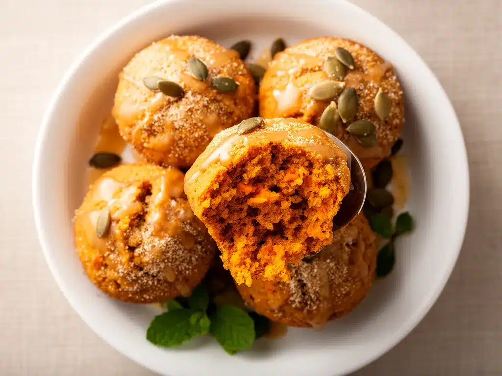 Glutenfreie Kürbis-Muffins: Leckere Rezepte für 30 Minuten 4 glutenfreie Kürbis-Muffins preparation steps