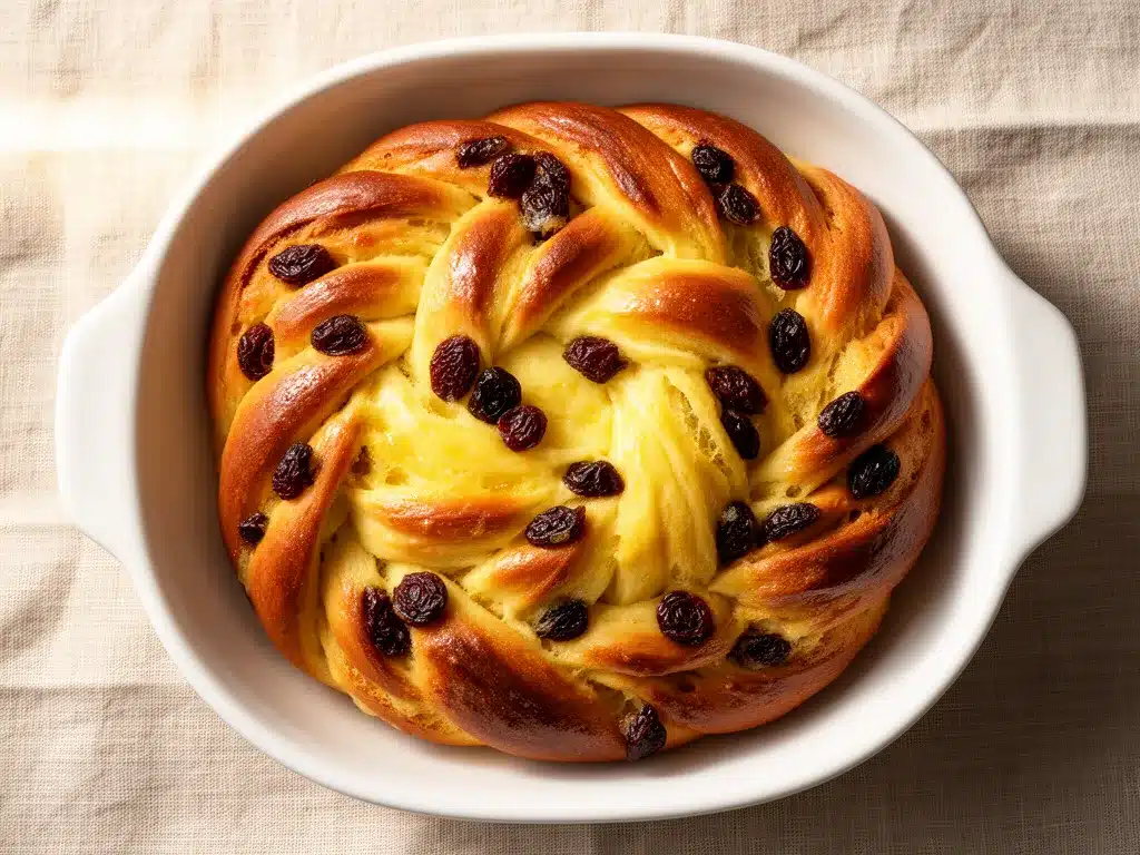 Fluffige Hefezöpfe mit Rosinen: Das perfekte Rezept 4 Hefezopf mit Rosinen preparation steps