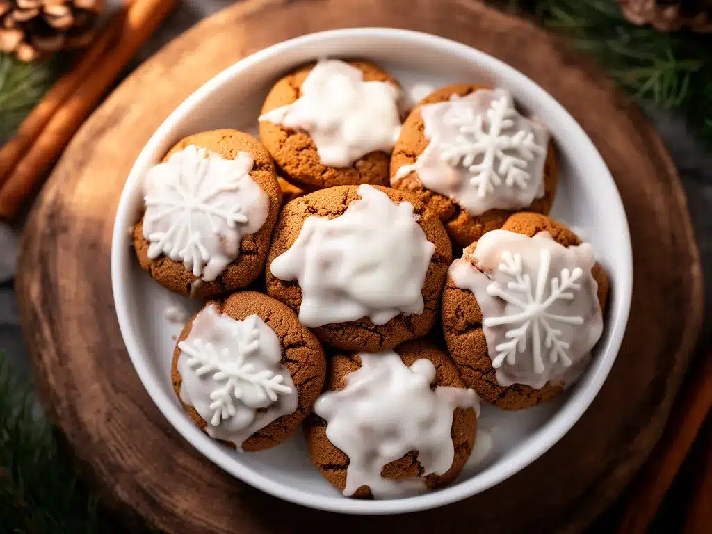 Weihnachtsbäckerei: Leckere Ingwerkekse mit Zuckerguss 4 Ingwerkekse mit Zuckerguss preparation steps