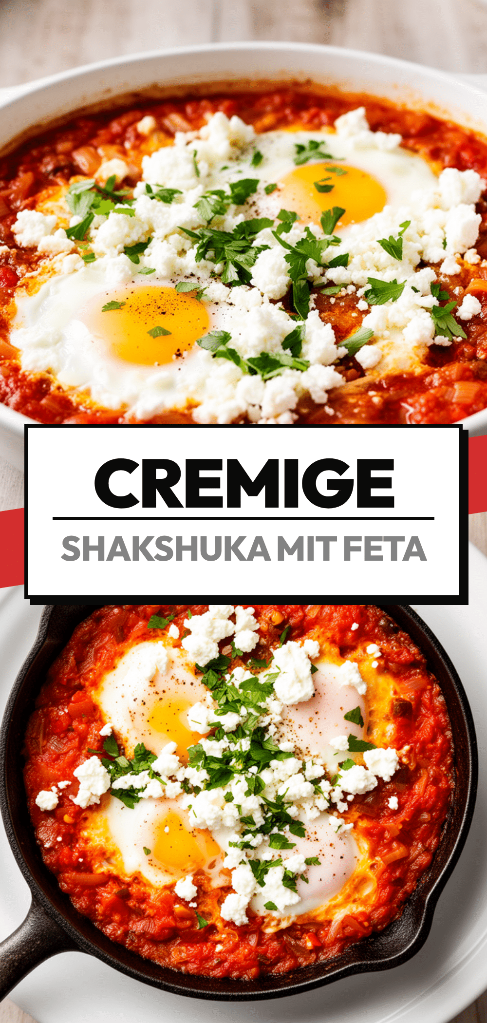 Israelische Shakshuka mit Feta: 20 Min. 5 Israelische Shakshuka mit Feta recipe