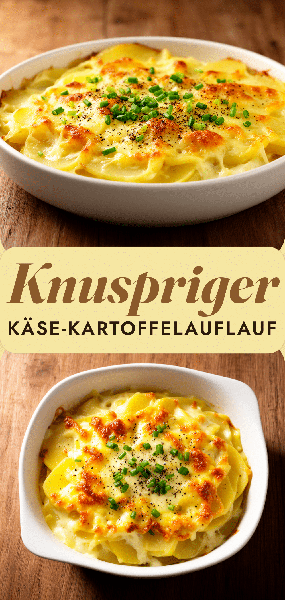 Kartoffelauflauf mit Käse: 30 Min. Easy & Perfekt 5 Kartoffelauflauf mit Käse recipe