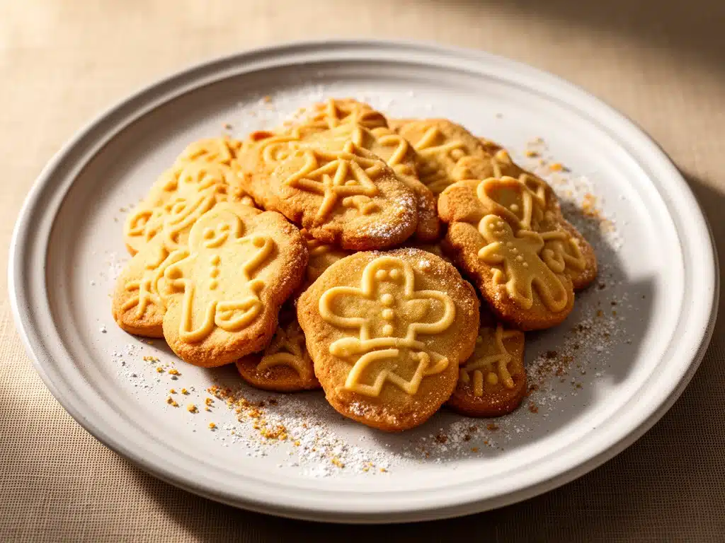 knusprige Weihnachtsplätzchen zum Ausstechen - featured image