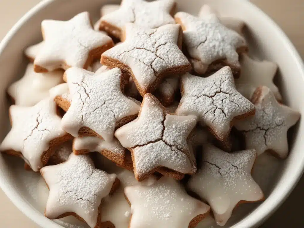 Knusprige Zimtsterne: Der perfekte Weihnachtslebkuchen 4 Knusprige Zimtsterne preparation steps