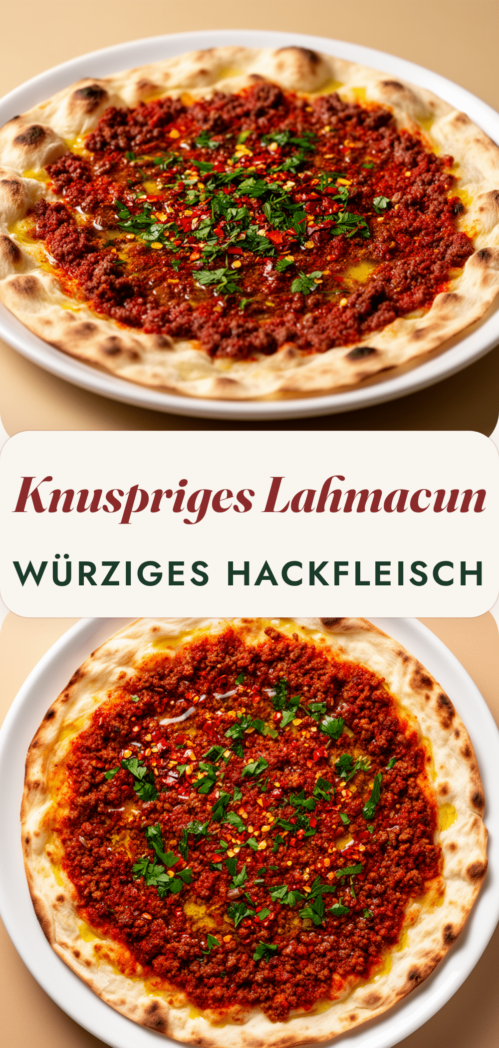Knuspriges Türkisches Lahmacun in 25 Min. 5 Knuspriges Türkisches Lahmacun recipe