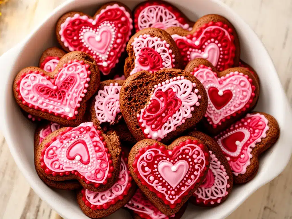 Lebkuchenherzen mit Zuckerguss: 5 Einfache Weihnachten Rezepte 4 Lebkuchenherzen mit Zuckerguss preparation steps
