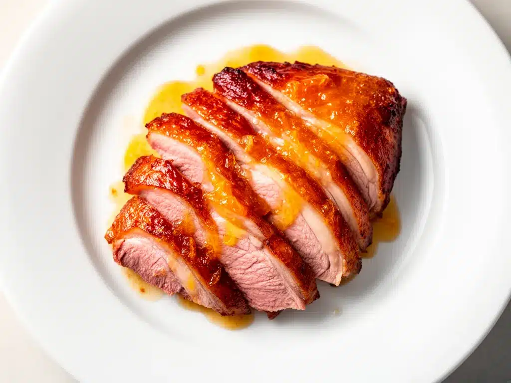 Ofen-Ente mit Orangenglasur: Leckeres Abendessen in 60 Min 4 Ofen-Ente mit Orangenglasur preparation steps