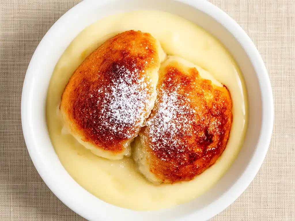 Pfälzer Dampfnudeln: 40 Min. einfaches Rezept 4 Pfälzer Dampfnudeln preparation steps