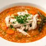 Protein-Linsensuppe mit Hähnchen - featured image