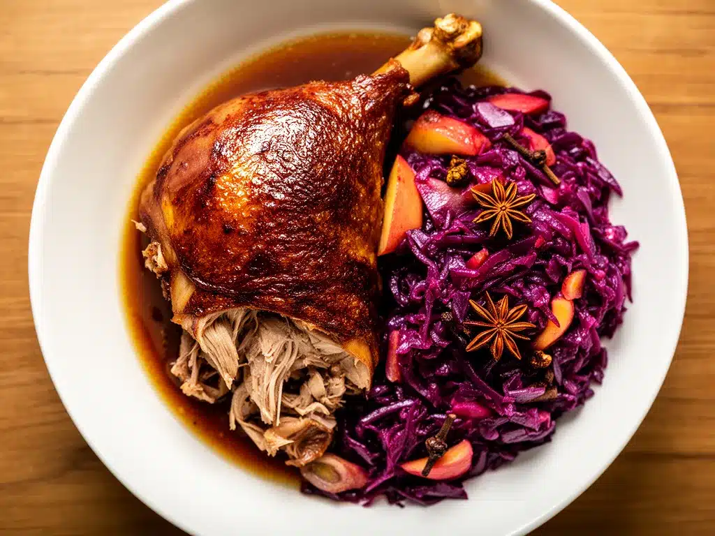 Slow Cooker Gänsekeulen: 5 Besten Komforthuhn 4 Slow Cooker Gänsekeulen preparation steps