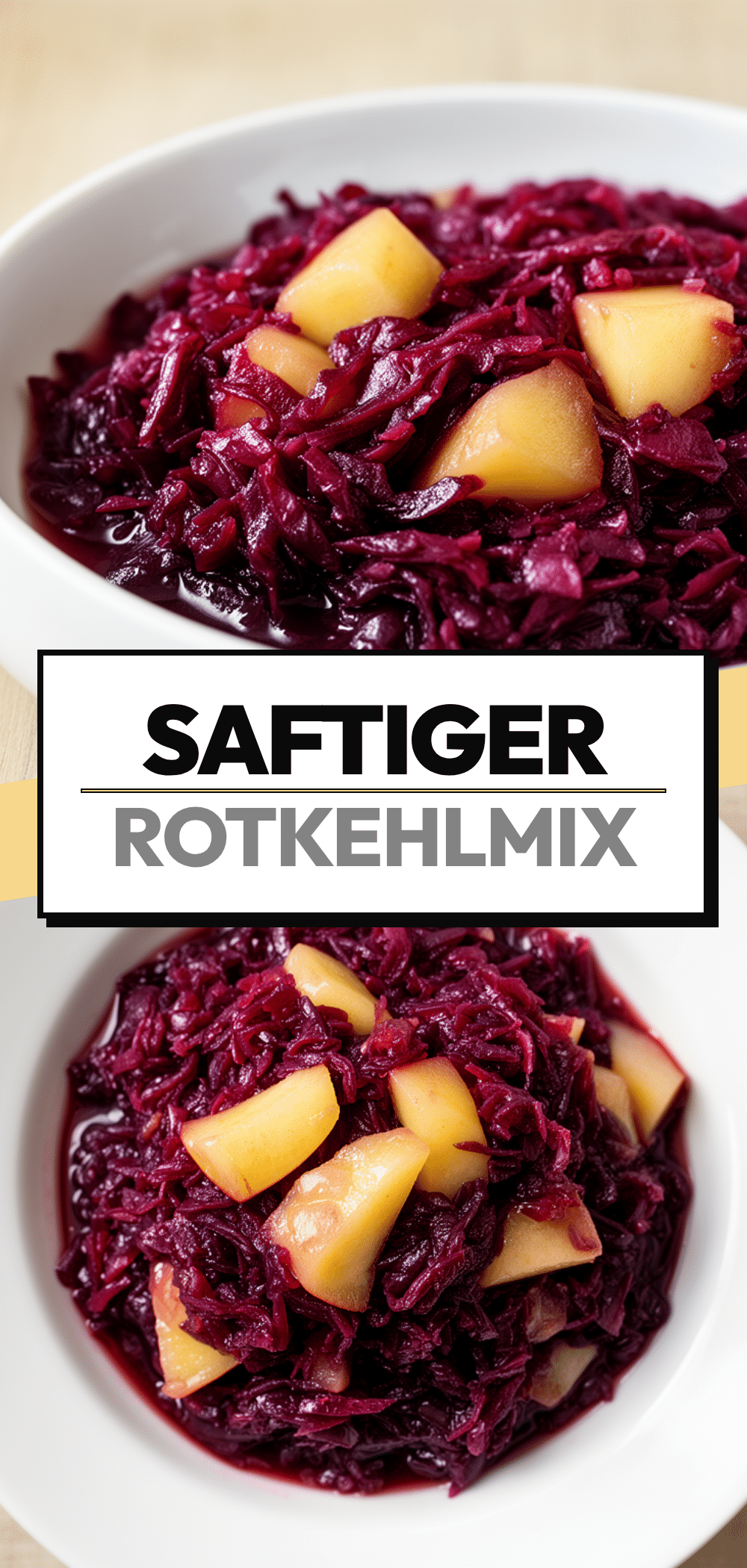 Saftiger Thermomix Rotkohl mit Apfel: 5 Min. Rezept 5 Thermomix Rotkohl mit Apfel recipe