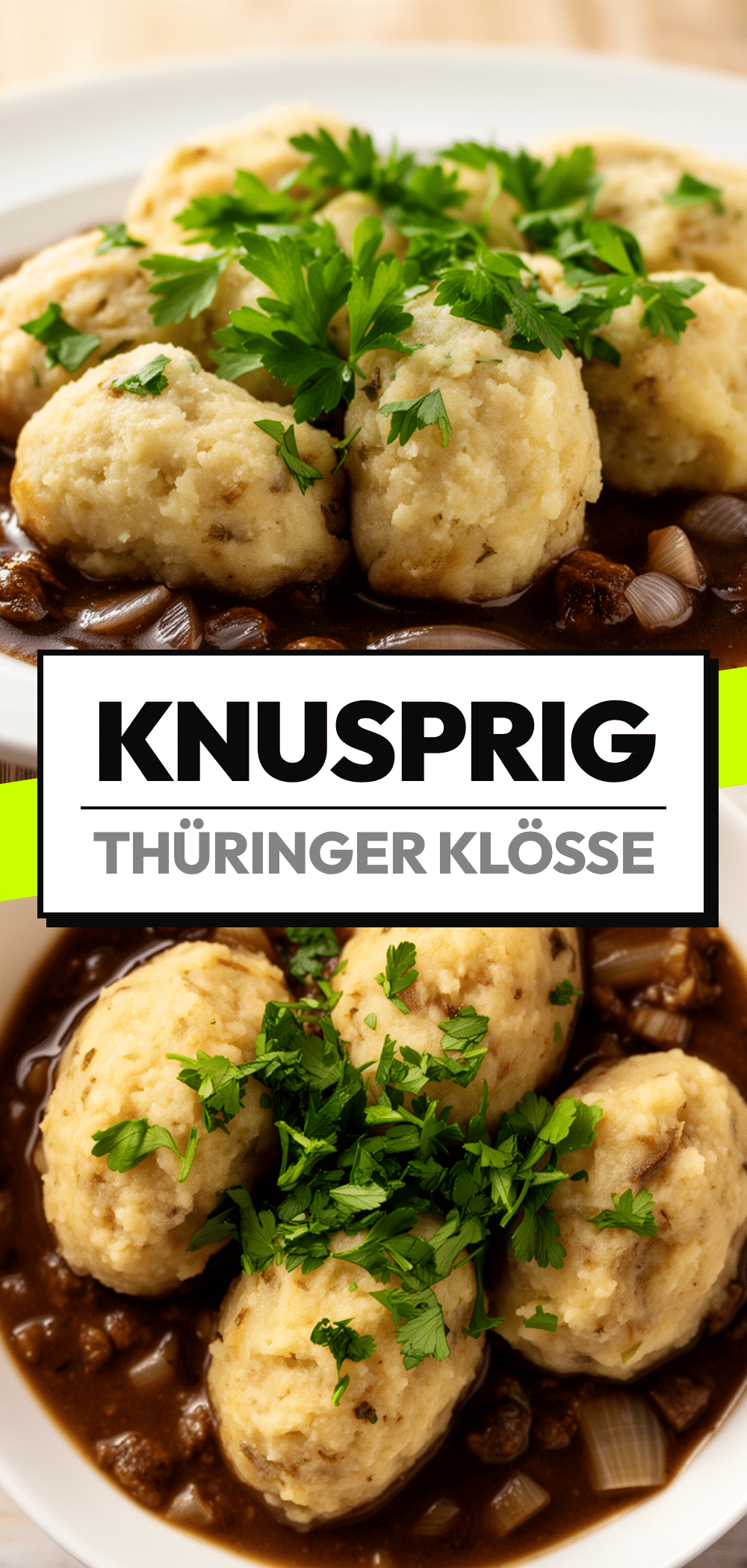 Thüringer Kartoffelklöße: 5 Tipps für perfekte Klöße 5 Thüringer Kartoffelklöße recipe