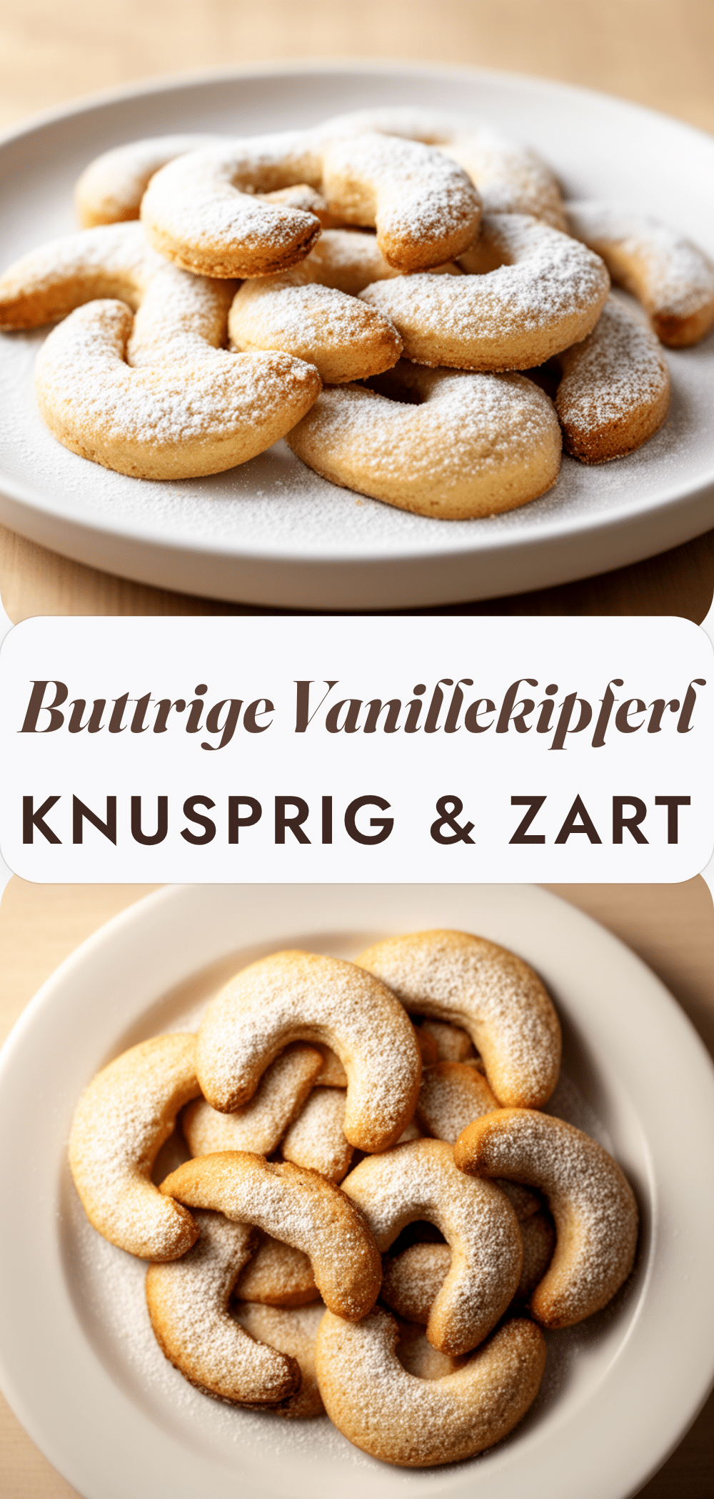 Buttrige Vanillekipferl: 5 Schritte zum perfekten Grundrezept 5 Vanillekipferl Grundrezept recipe