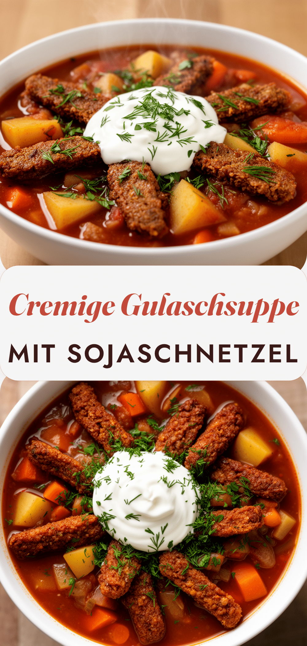 Vegane Gulaschsuppe: Bestes Rezept mit Sojaschnetzel 5 vegane Gulaschsuppe mit Sojaschnetzel recipe
