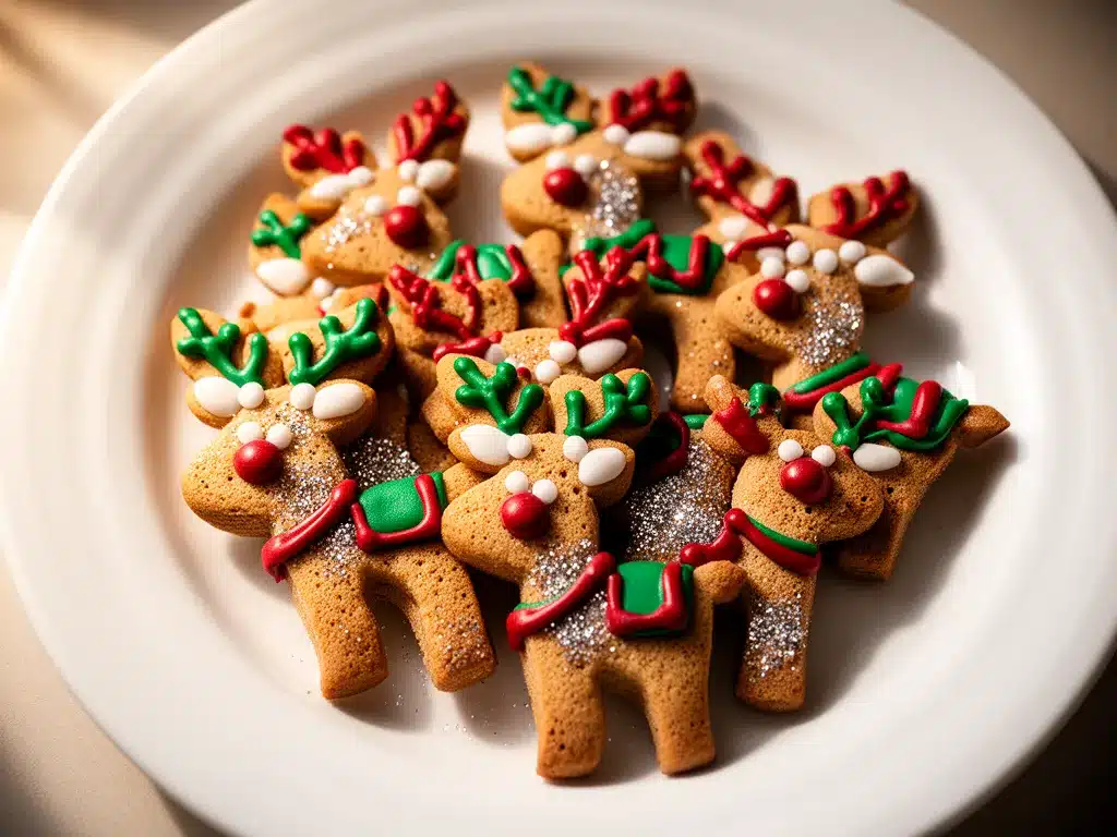 Verspielte Rentierkekse: 5 Einfache Weihnachtsbäckerei Ideen 4 Verspielte Rentierkekse preparation steps
