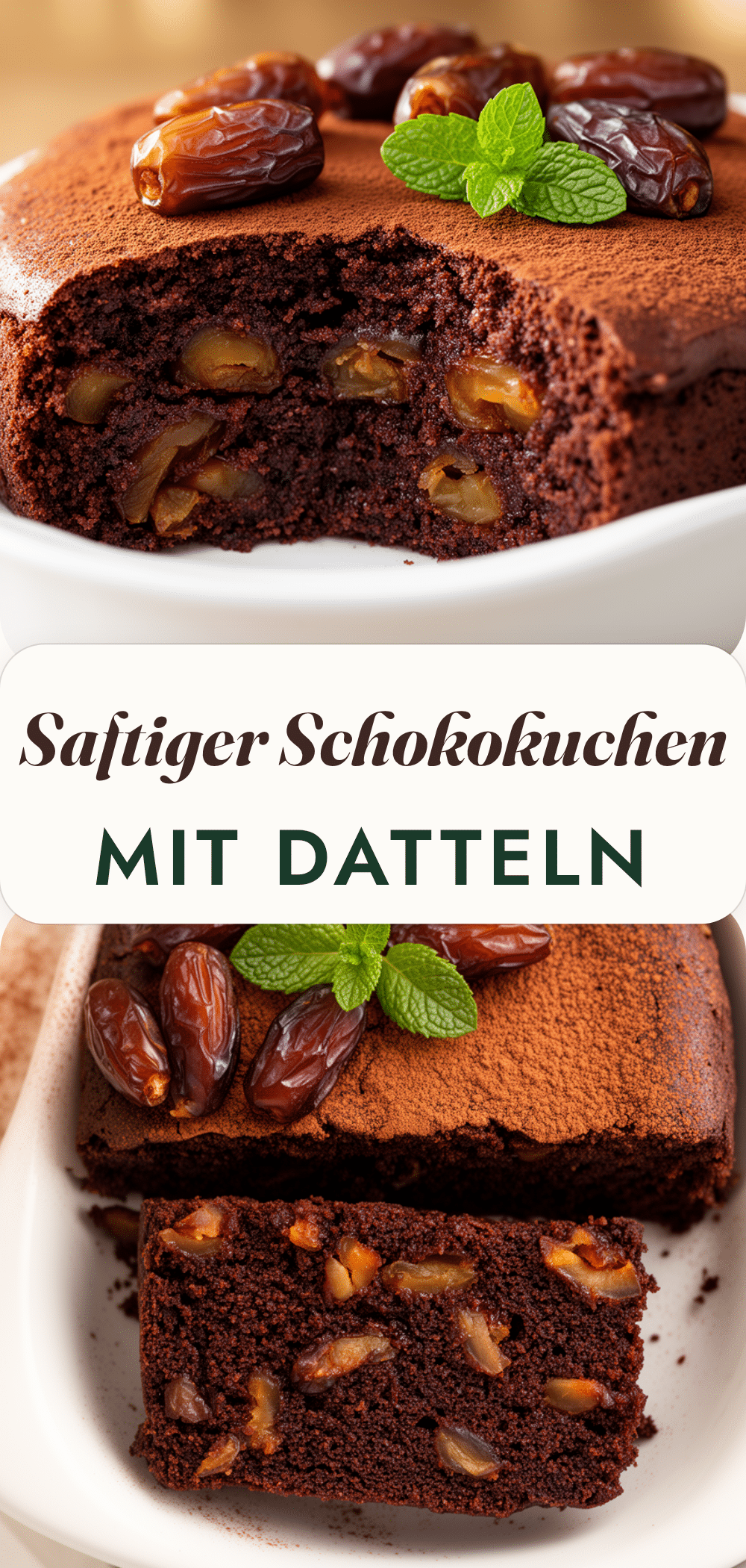Zuckerfreier Schokokuchen mit Datteln: Das perfekte Rezept 5 zuckerfreier Schokokuchen mit Datteln recipe