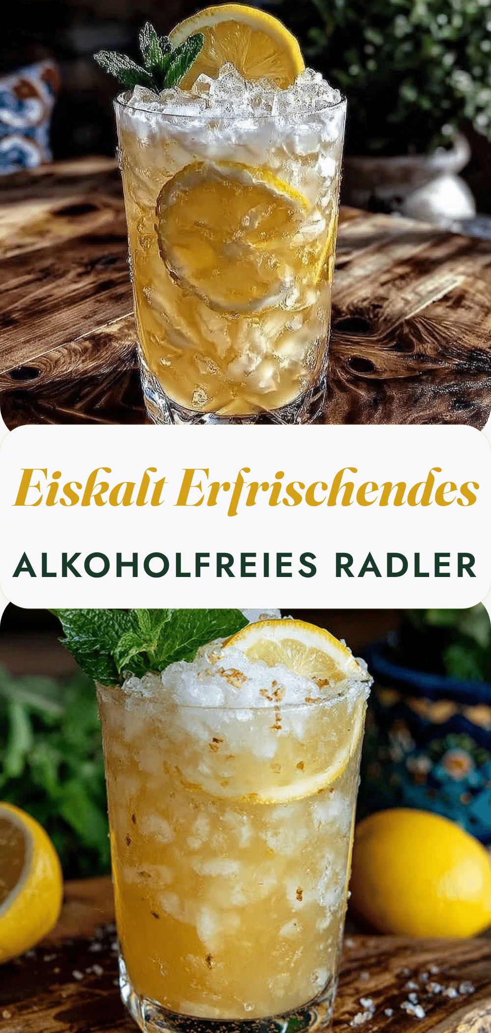 Alkoholfreies Radler Rezept: 2 Liter für 5 € 5 alkoholfreies Radler Rezept recipe