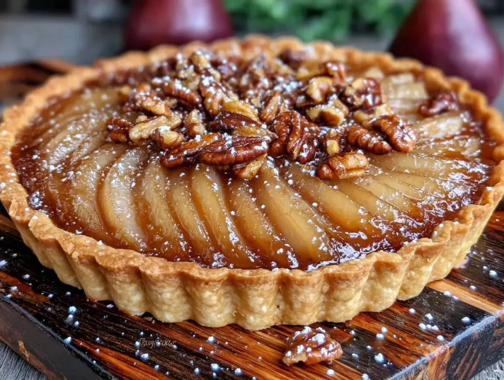 Birnen-Walnuss Tarte - featured image