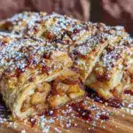 Budget Apfel-Walnuss Strudel mit Rosinen - featured image