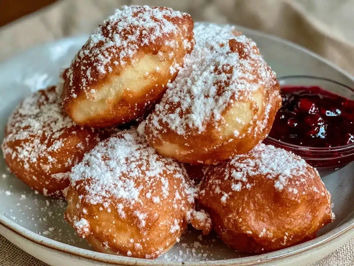 Einfache Berliner Pfannkuchen: 5 Schritte, Familie & Budget 4 einfache Berliner Pfannkuchen preparation steps