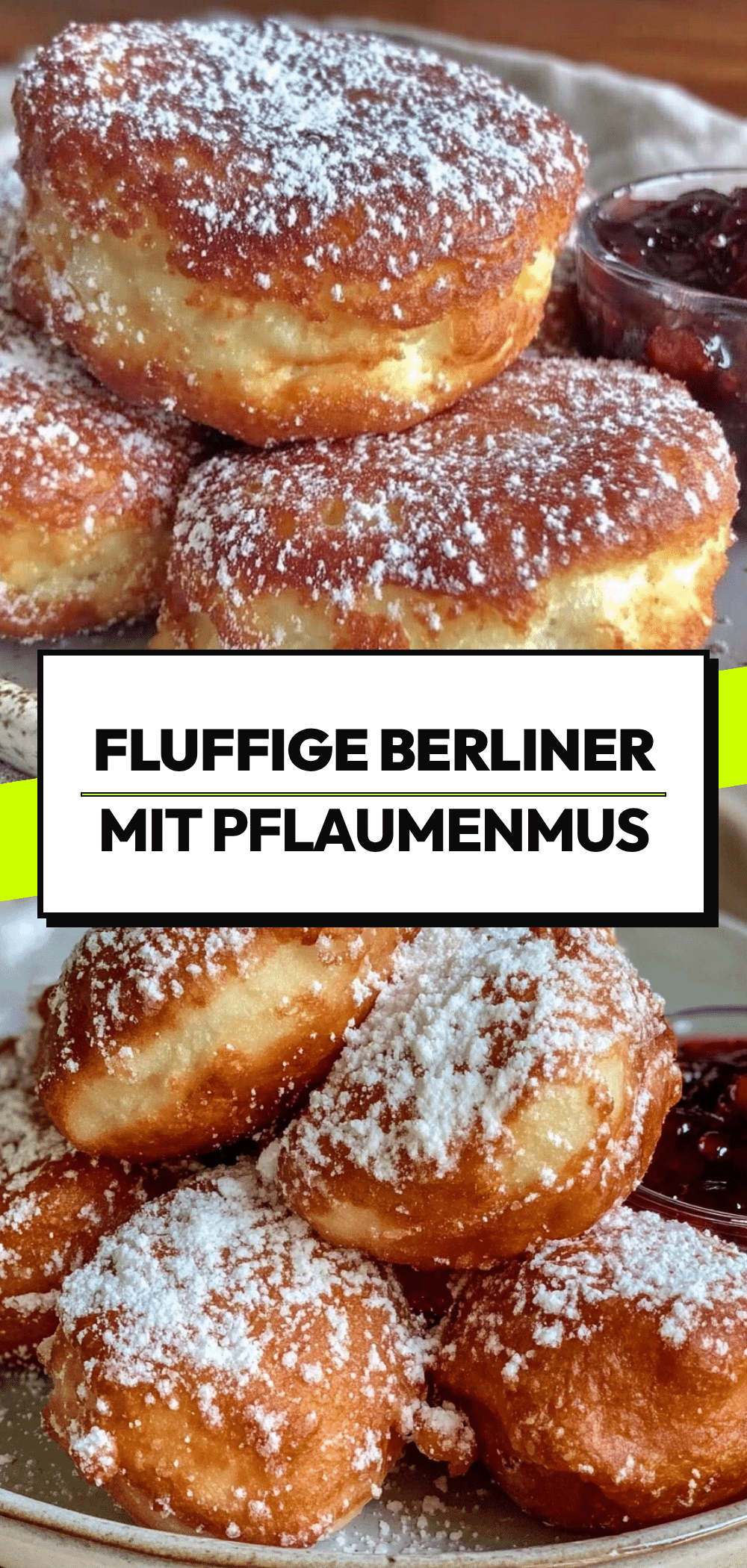 Einfache Berliner Pfannkuchen: 5 Schritte, Familie & Budget 5 einfache Berliner Pfannkuchen recipe