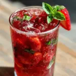 Einfache Erdbeer-Basilikum Limonade - featured image