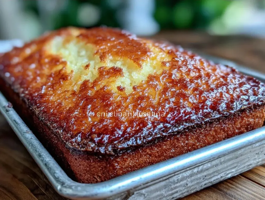 einfacher karamellisierter Butterkuchen - featured image