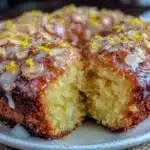 einfacher Mandel-Zitronen Kuchen ohne Mixer - featured image