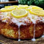 Einfacher Zitronen-Joghurt Kuchen ohne Mixer - featured image