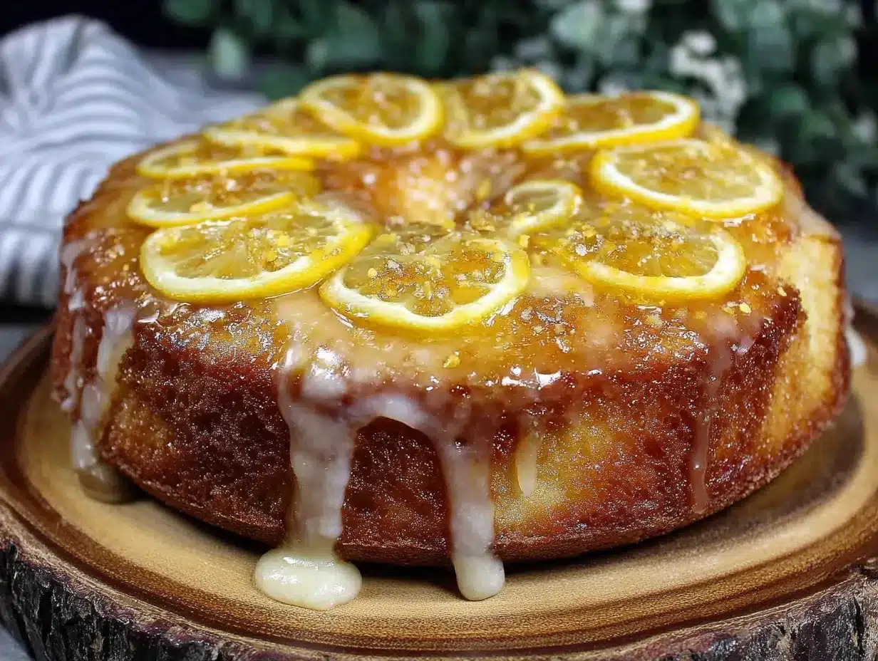 Einfacher Zitronen-Joghurt Kuchen ohne Mixer: 4 Zutaten 4 Einfacher Zitronen-Joghurt Kuchen ohne Mixer preparation steps
