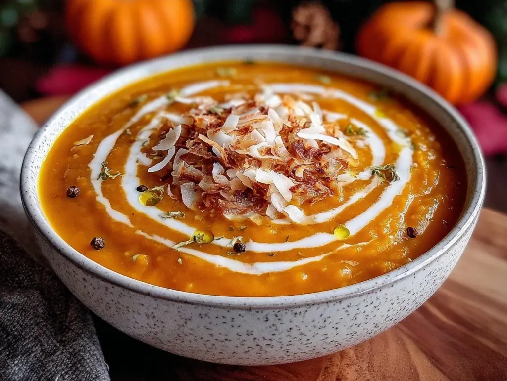 Erntedankfest Kürbissuppe - featured image