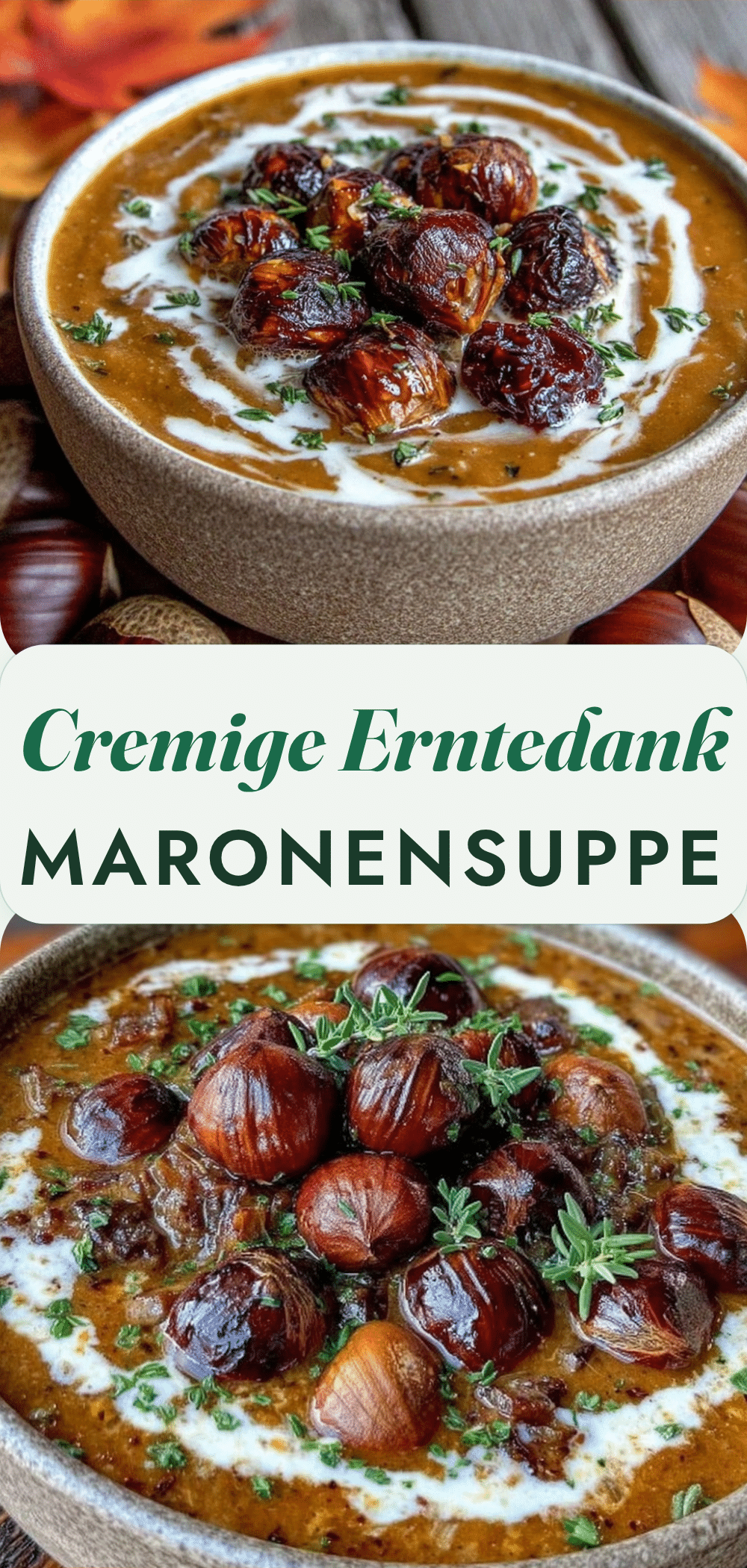 Erntedankfest Maronensuppe: 10$ Familienessen & Reste-Tipp 5 Erntedankfest Maronensuppe recipe