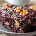 fudgy glutenfreie Brownies mit Walnüssen - featured image