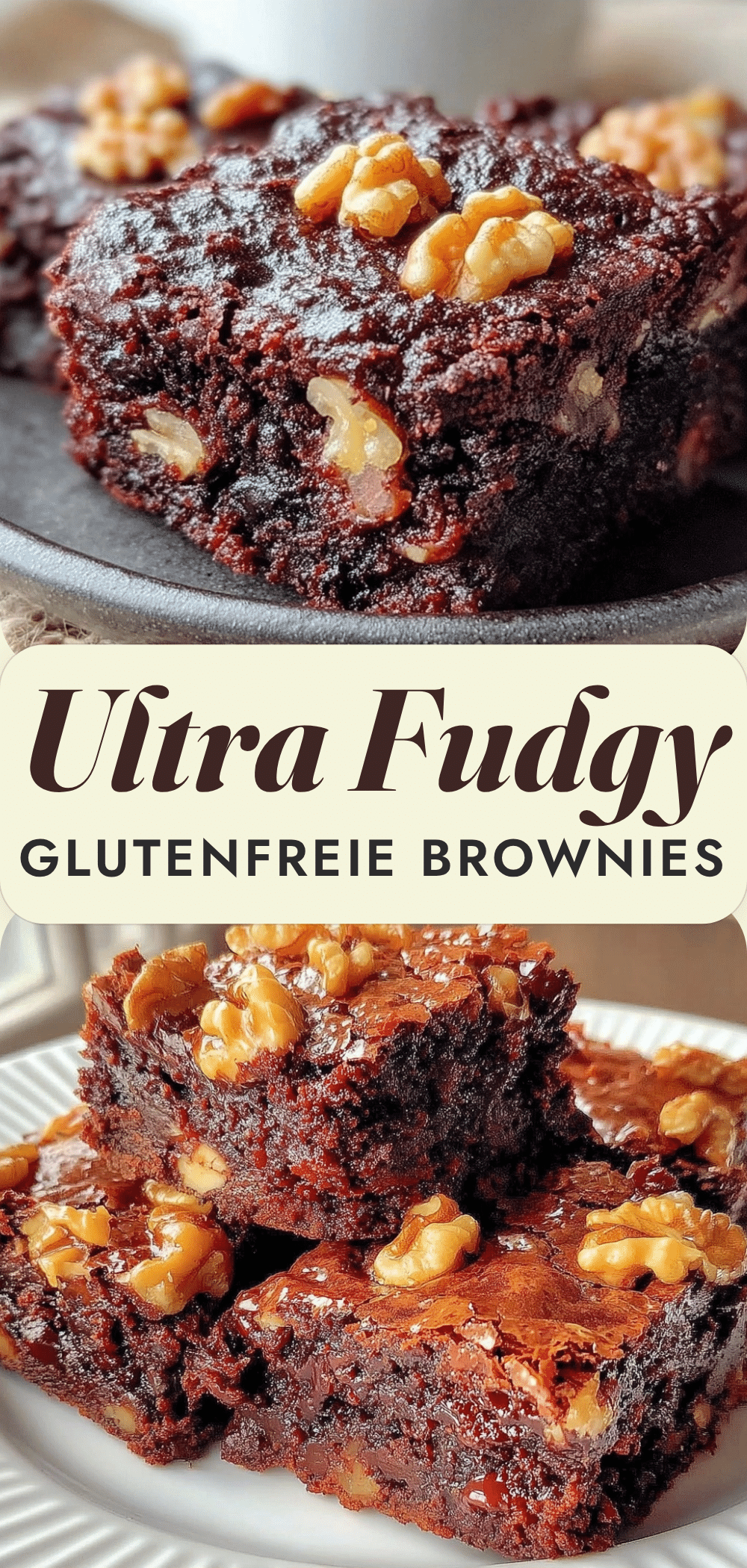 Fudgy Glutenfreie Brownies: 5 Easy & Günstige Schokotreffer 5 fudgy glutenfreie Brownies mit Walnüssen recipe
