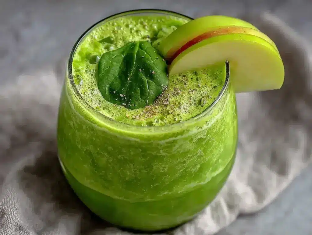 gesunder grüner Smoothie - featured image
