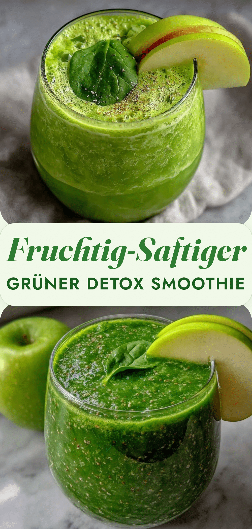 Gesunder Grüner Smoothie: 3$ Familienzubereitung 5 gesunder grüner Smoothie recipe