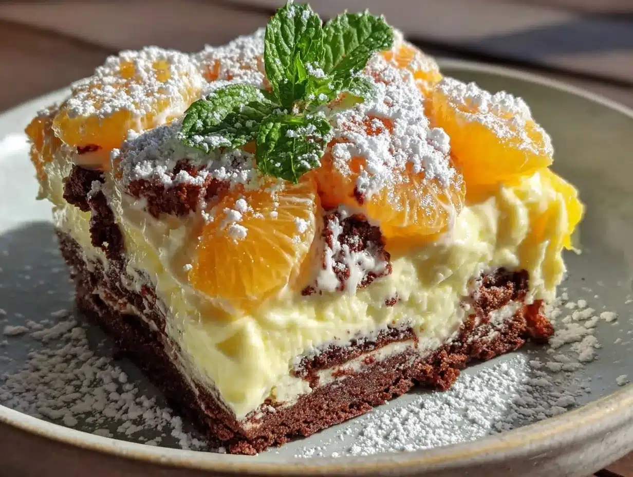 Günstige Käse-Sahne Torte mit Mandarinen: 5€ Familien-Rezept 4 Günstige Käse-Sahne Torte mit Mandarinen preparation steps