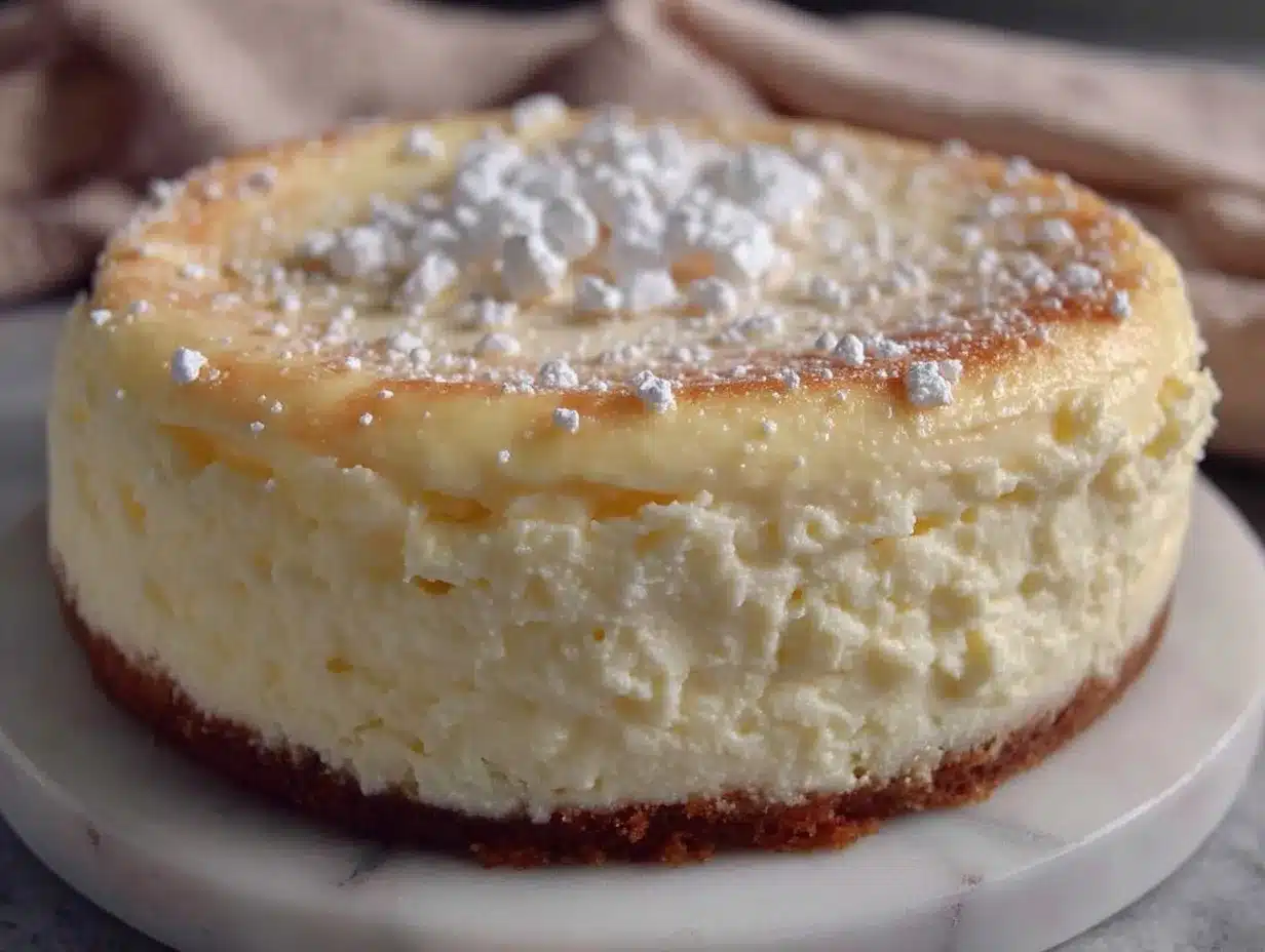 Luftiger New York Cheesecake ohne Boden: Einfaches Rezept 4 Luftiger New York Cheesecake ohne Boden preparation steps