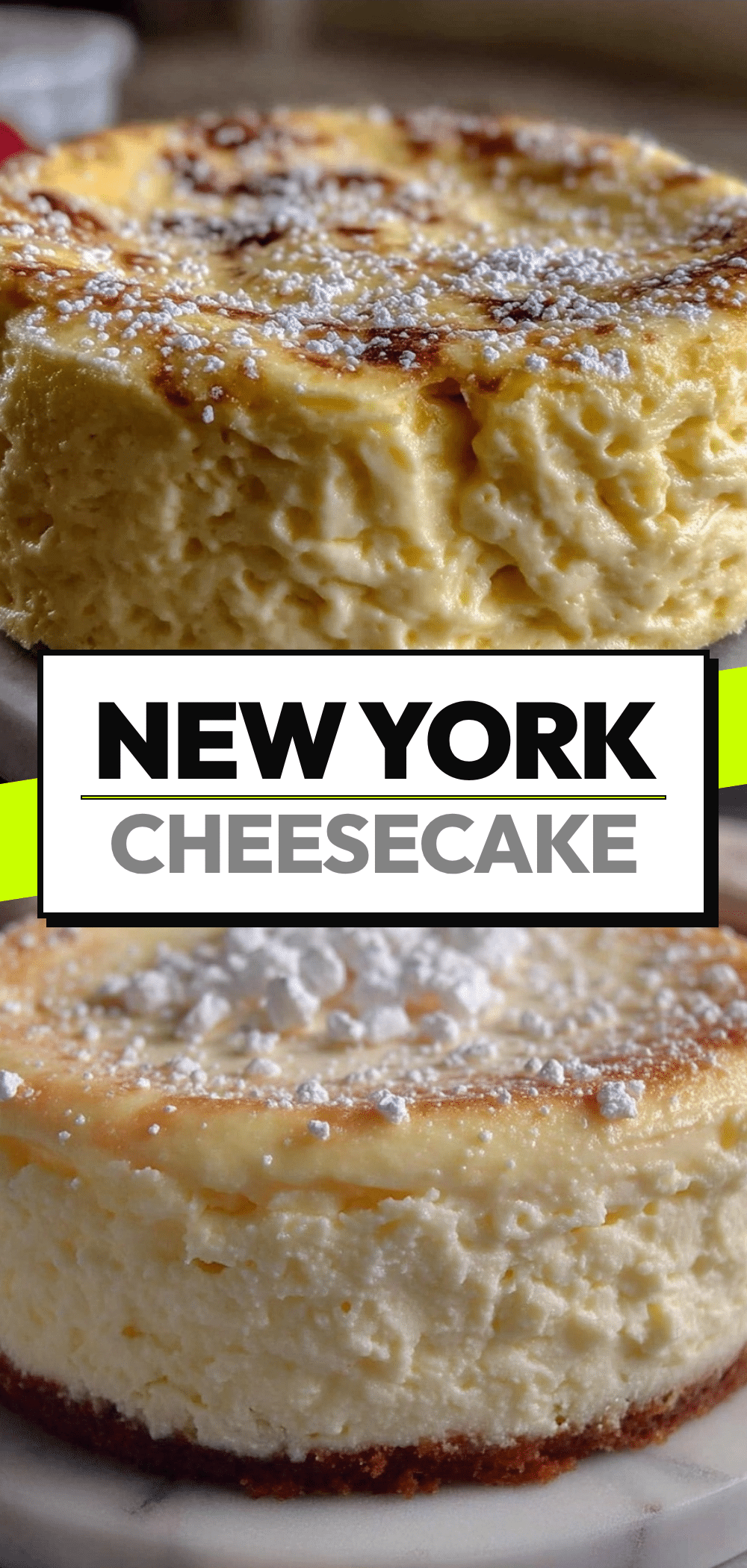 Luftiger New York Cheesecake ohne Boden: Einfaches Rezept 5 Luftiger New York Cheesecake ohne Boden recipe